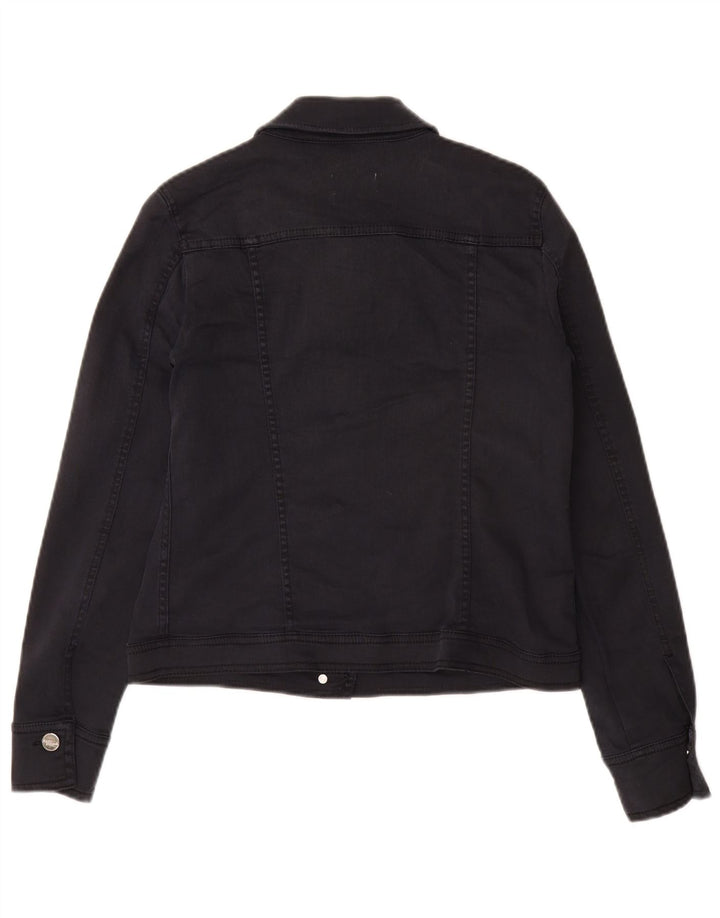 Giacca di jeans da donna MARELLA UK 10 piccola blu navy