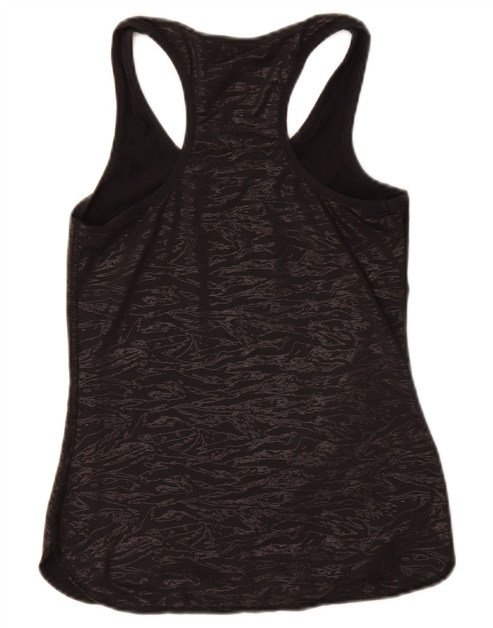Canotta Champion da donna con motivo astratto UK 4 XS Nera