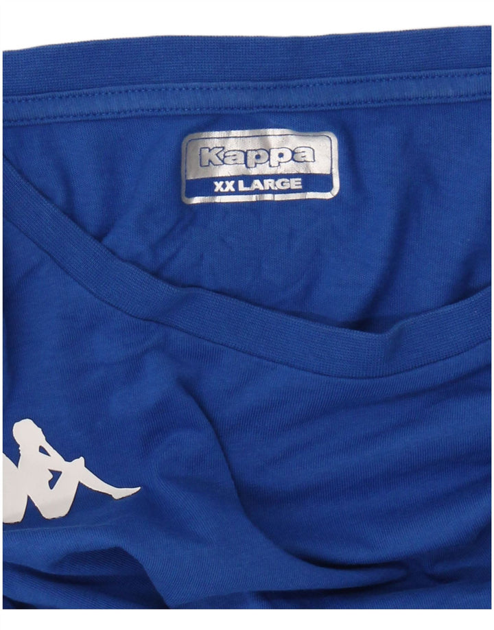 Maglietta da uomo KAPPA Top 2XL Blu