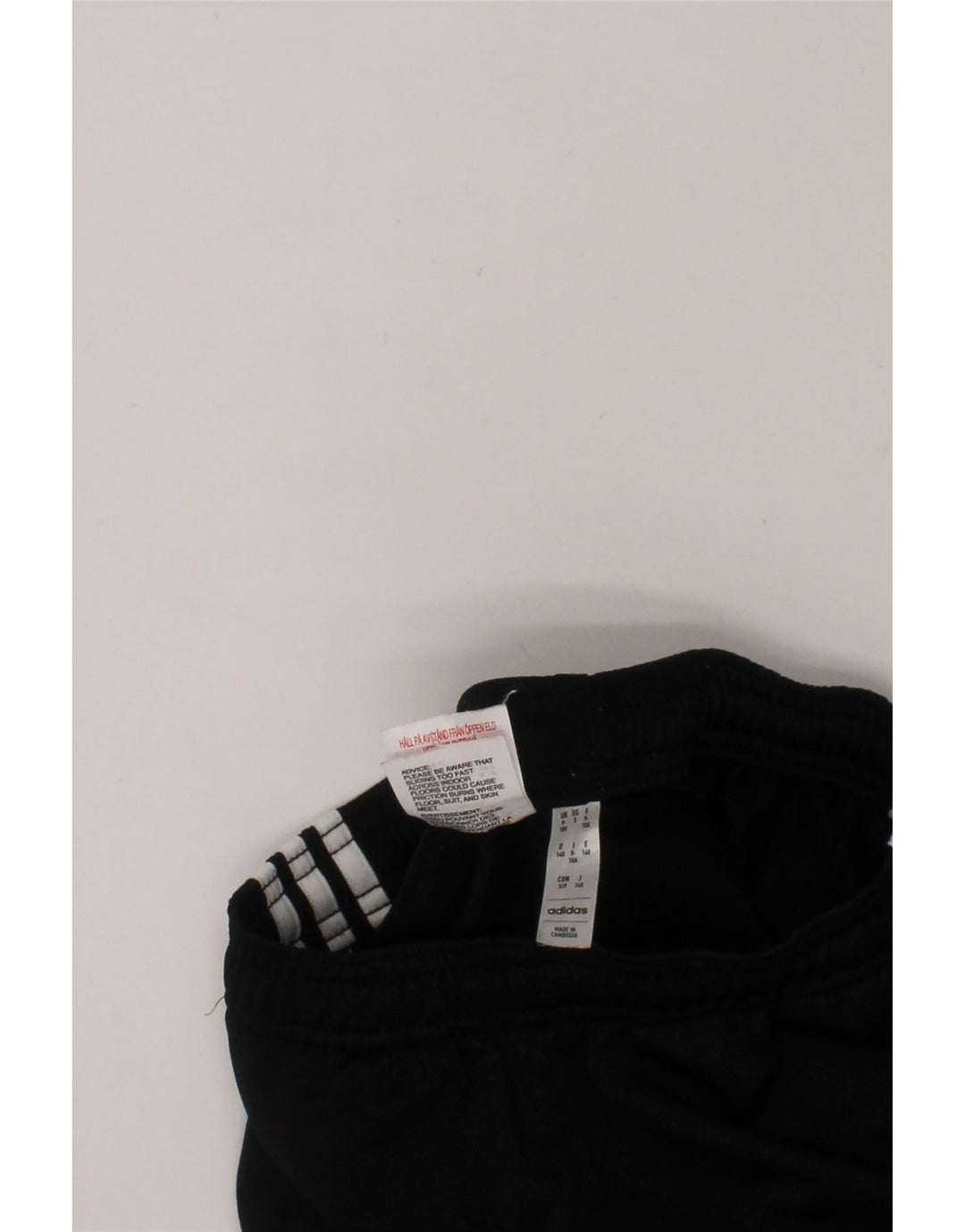 ADIDAS Boys Tracksuit Trousers 9-10 Years  Black Polyester Vintage Adidas and Second-Hand Adidas from Messina Hembry 