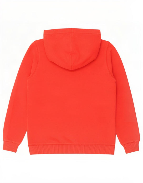 Maglione con cappuccio grafico da donna Jack Wills UK 14 grande cotone rosso