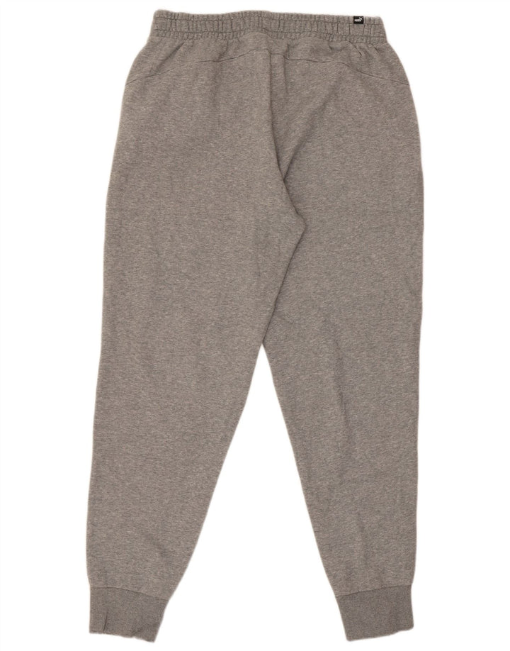 Pantaloni da tuta grafica da uomo Puma Joggers grandi in cotone grigio