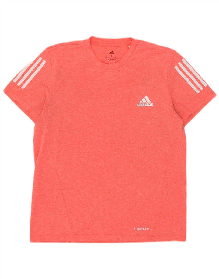 Maglietta Adidas Aeroready da uomo grande rossa
