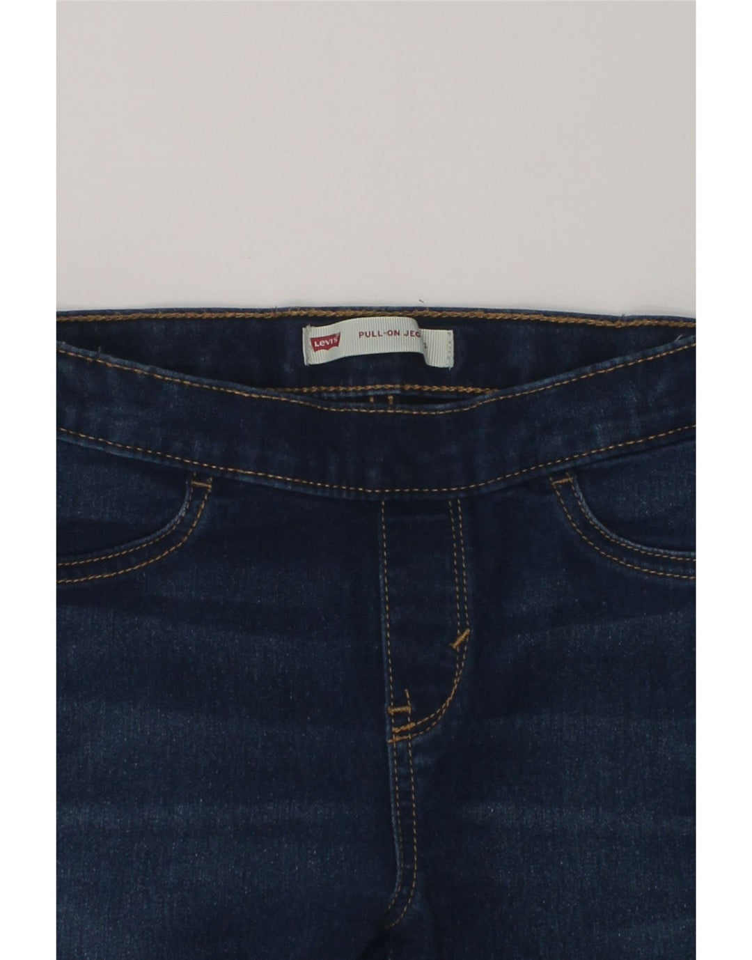 LEVI'S Girls Jegging Jeans 9-10 Years W24 L24  Navy Blue Cotton | Vintage Levi's | Thrift | Second-Hand Levi's | Used Clothing | Messina Hembry 
