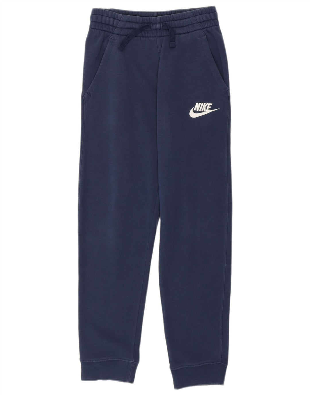 Pantaloni da tuta con grafica NIKE da ragazzo, pantaloni da jogging, 10-11 anni, medio, blu navy