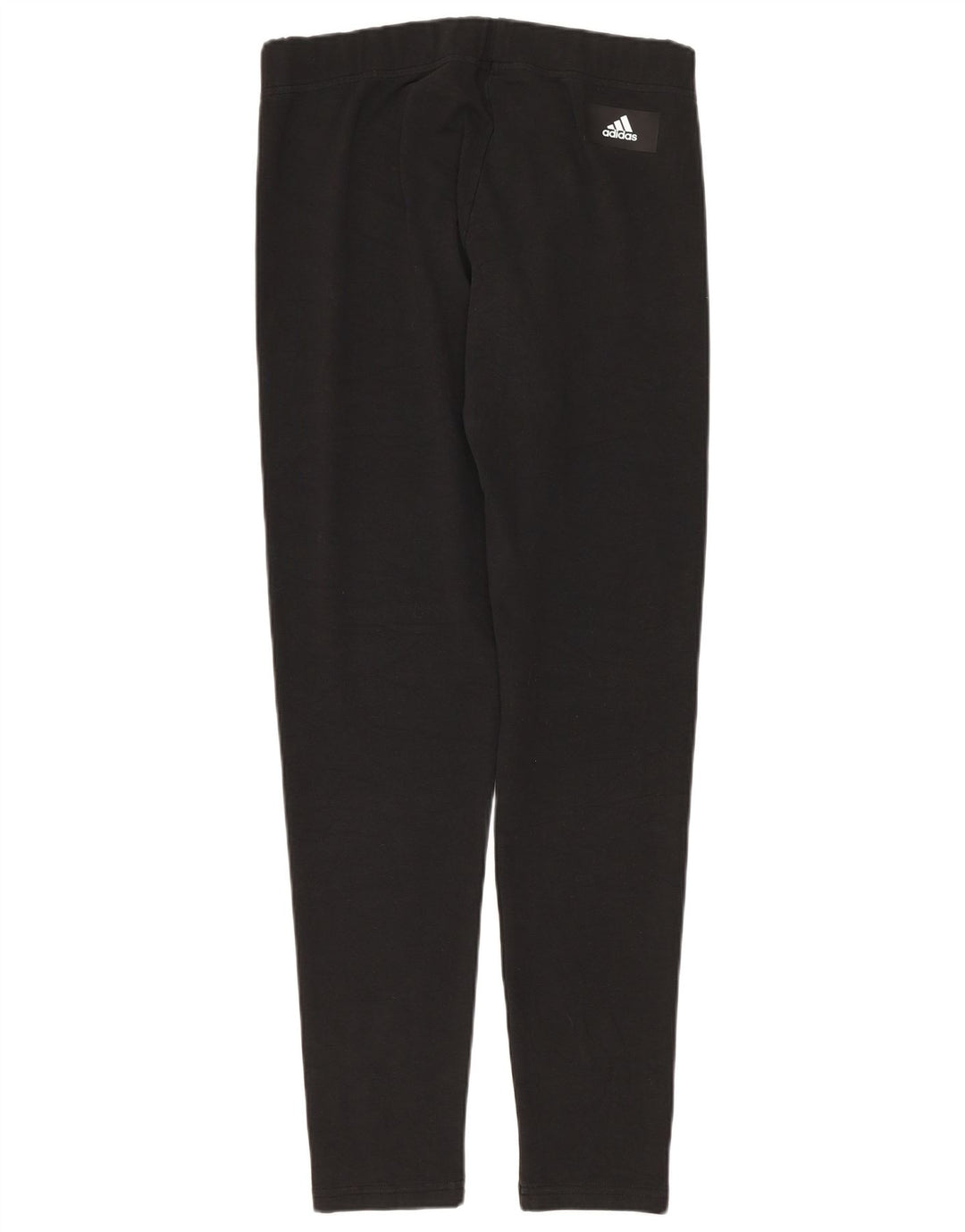 Leggings grafici da donna Adidas UK 12/14 cotone nero medio