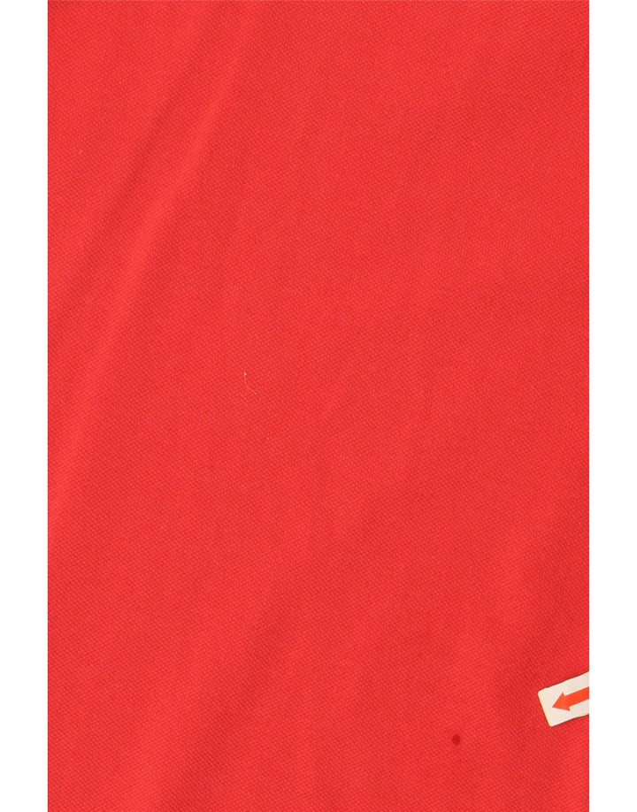 Polo MONCLER da donna UK 12 media rossa