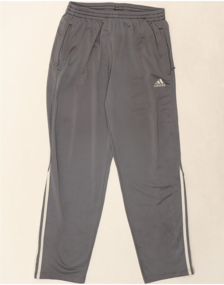 ADIDAS Mens Tracksuit Trousers UK 40/42 Medium  Grey Polyester Vintage Adidas and Second-Hand Adidas from Messina Hembry 