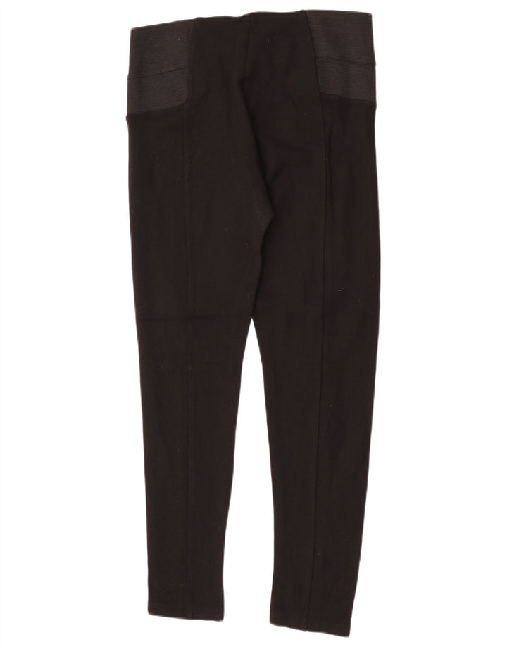 Leggings Zara da donna grandi in viscosa color block nera