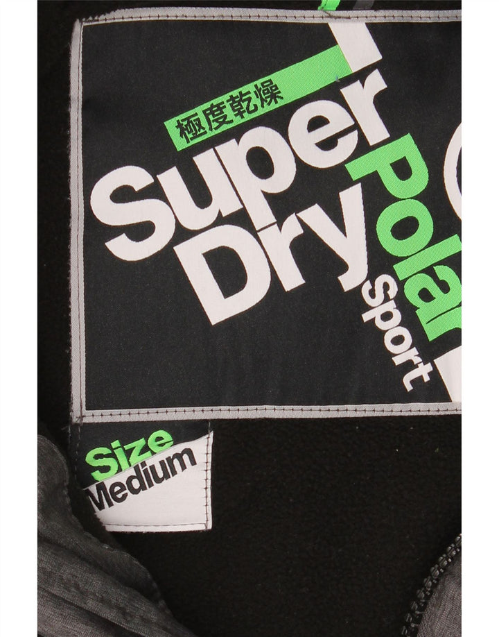 Gilet imbottito da uomo Superdry UK 38 poliestere grigio medio