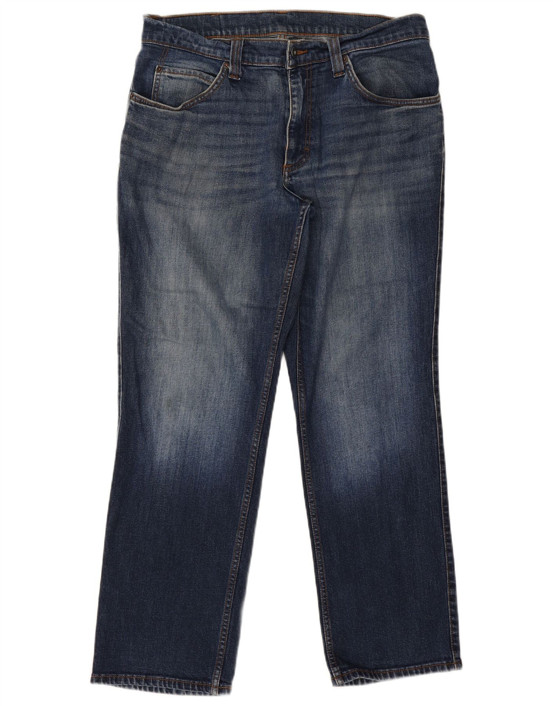 Jeans dritti da uomo Mustang W36 L30 Blu