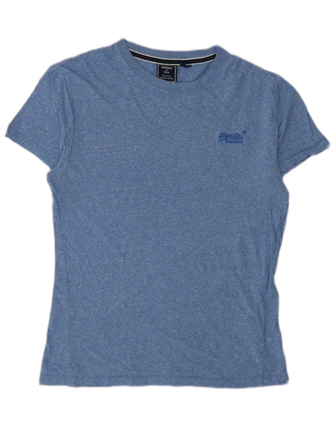 T-shirt da uomo Superdry Top Small in cotone blu