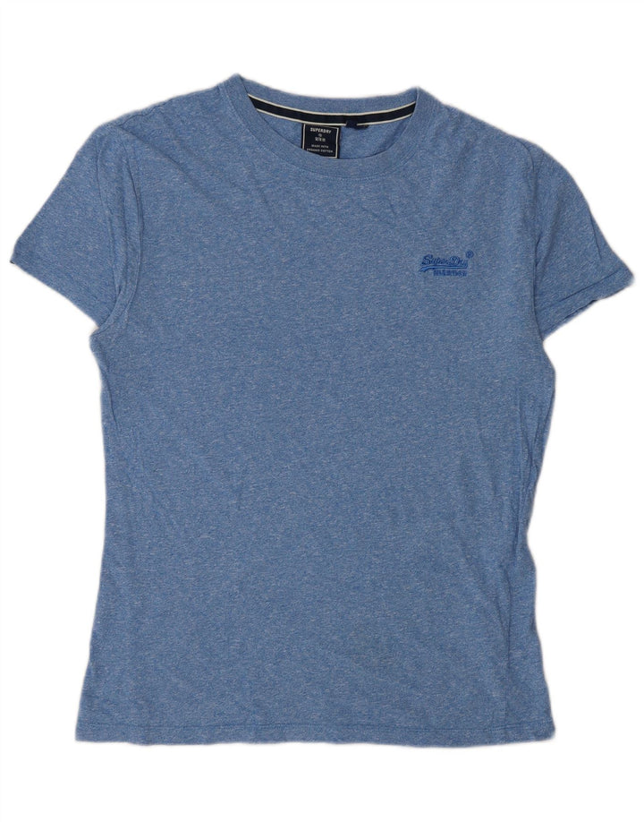 T-shirt da uomo Superdry Top Small in cotone blu