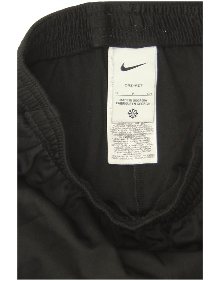 Pantaloni da tuta Nike Dri Fit da uomo, piccoli, in poliestere color block nero