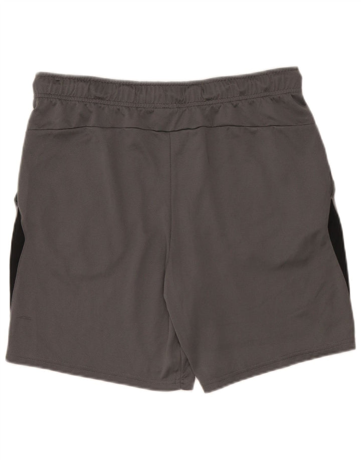 Pantaloncini sportivi Nike Dri Fit Standard da uomo, grandi, in poliestere color block grigio