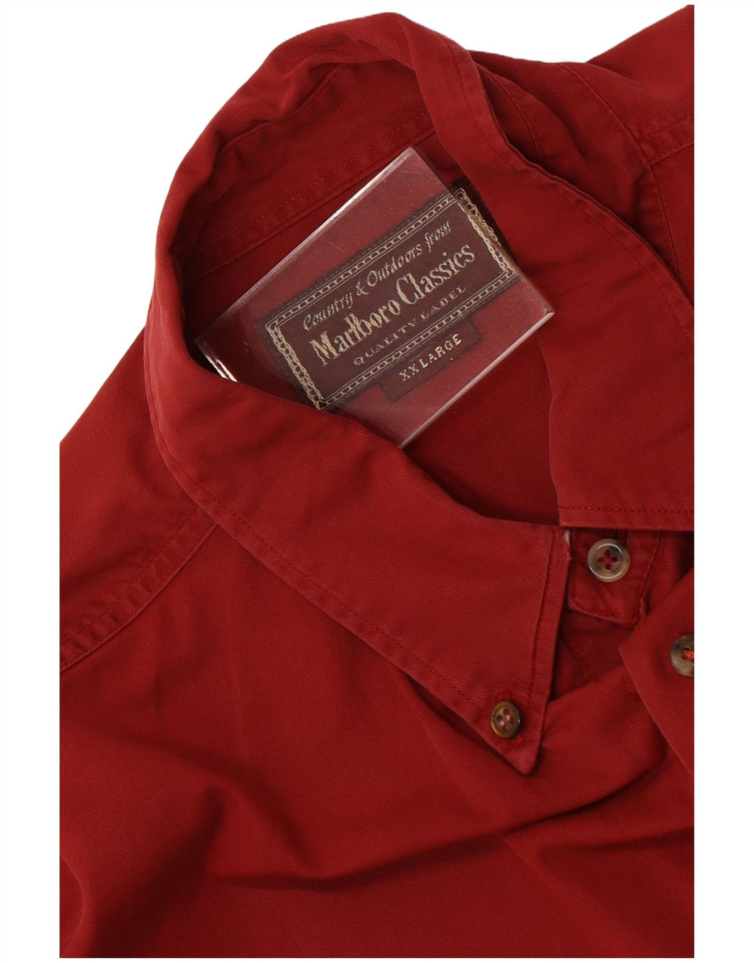 Camicia da uomo Marlboro Classics 2XL Rossa