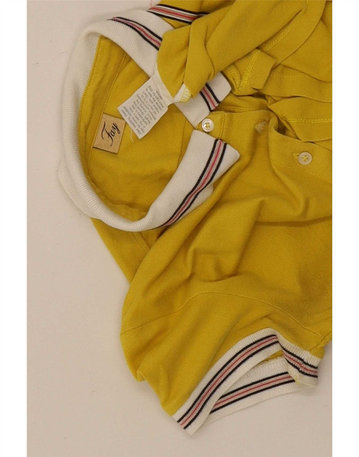 Polo da donna Fay UK 12 media gialla