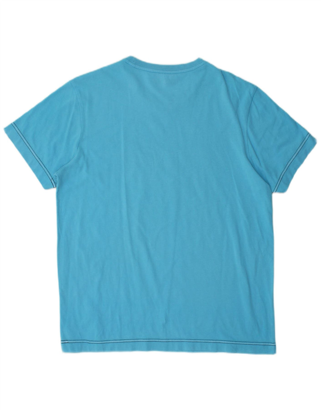 T-shirt grafica da uomo LOTTO Top grande blu