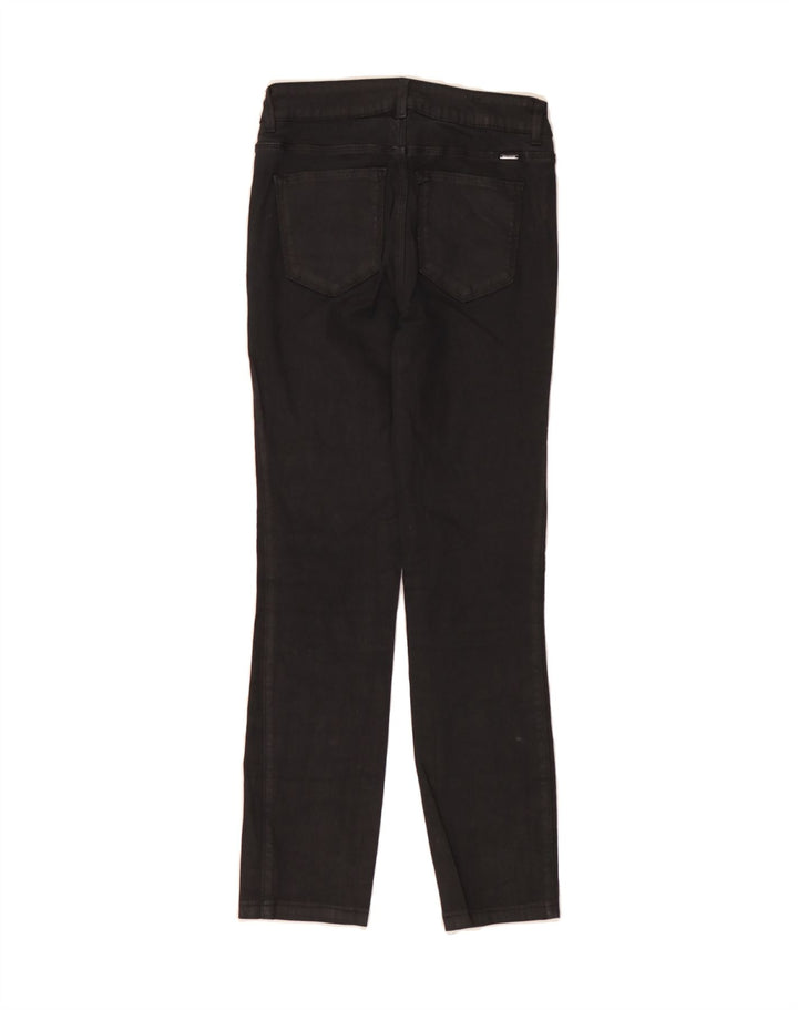 MASSIMO DUTTI Womens Slim Casual Trousers W26 L26 Black Vintage Massimo Dutti and Second-Hand Massimo Dutti from Messina Hembry 