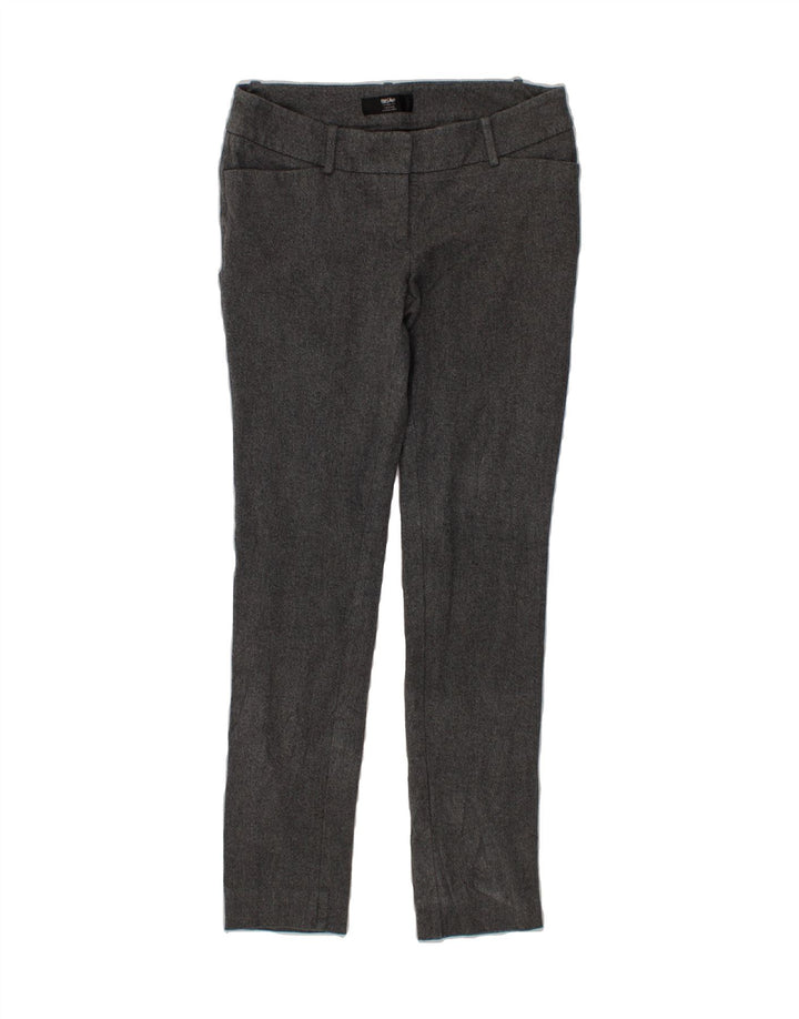MOSSIMO Womens Slim Casual Trousers US 4 Small W27 L31 Grey Cotton Vintage Mossimo and Second-Hand Mossimo from Messina Hembry 