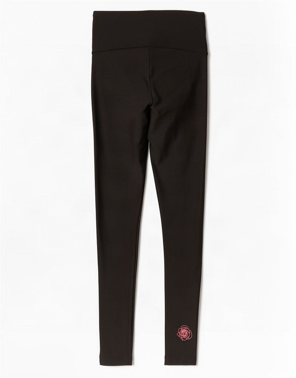 Leggings Puma da donna UK 4 XS neri floreali in poliammide