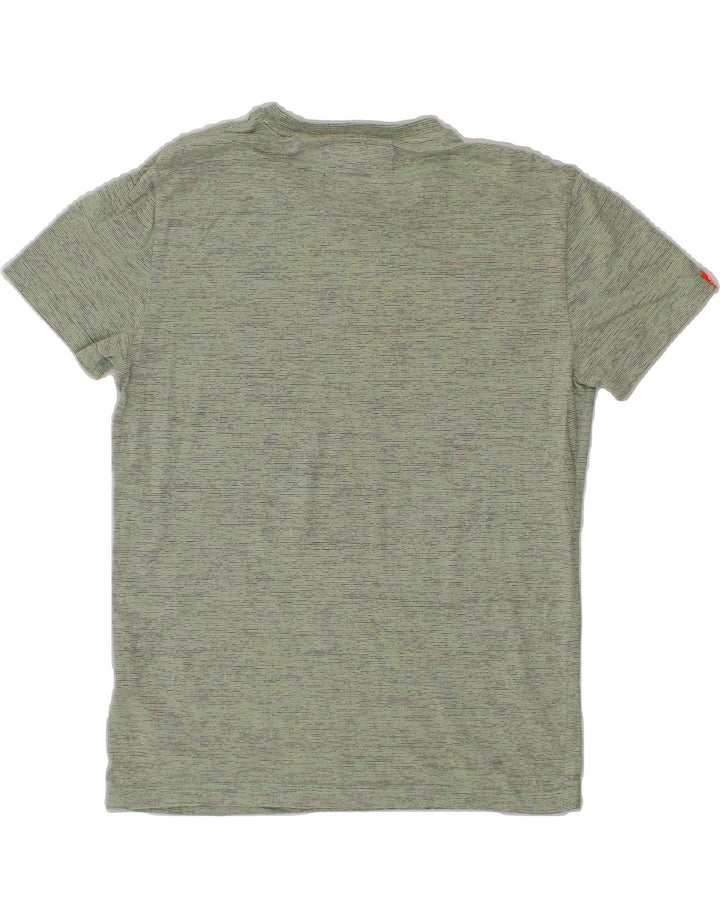 SUPERDRY Womens T-Shirt Top UK 14 Medium Green Cotton Vintage Superdry and Second-Hand Superdry from Messina Hembry 