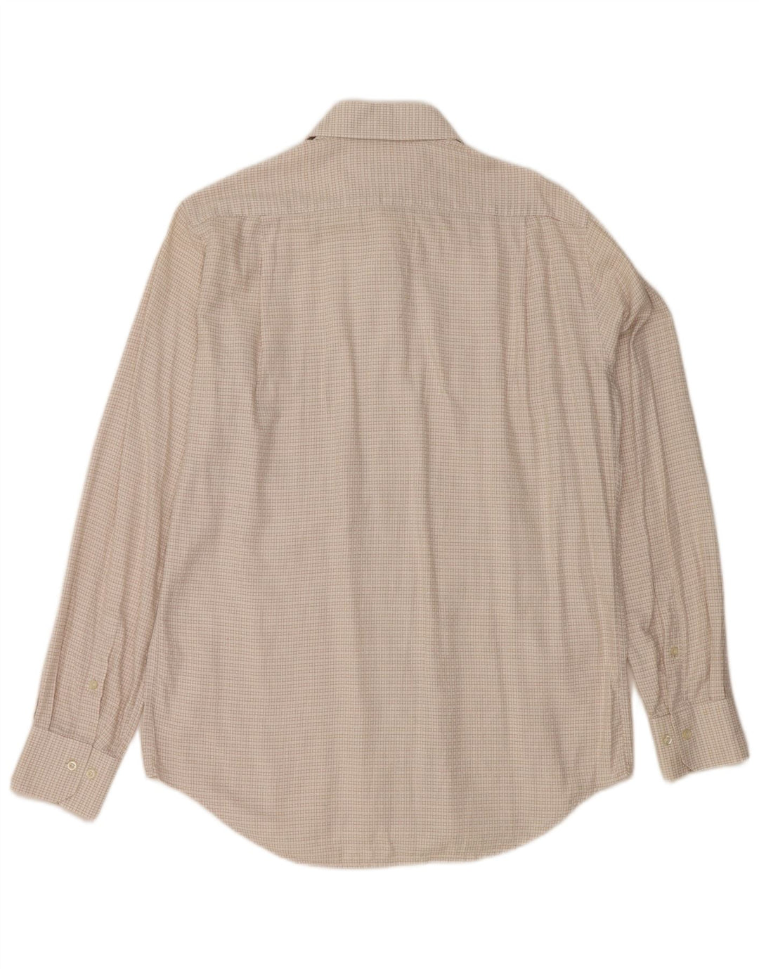 Camicia da uomo PAL ZILERI taglia 40 15 3/4 medio a quadretti bianco sporco