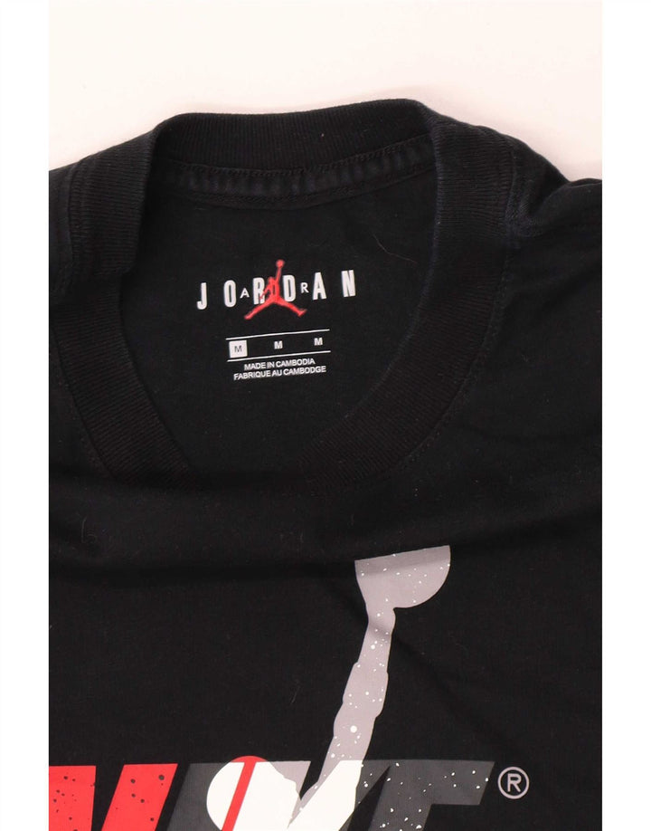 T-shirt grafica Jordan da uomo, colore nero medio