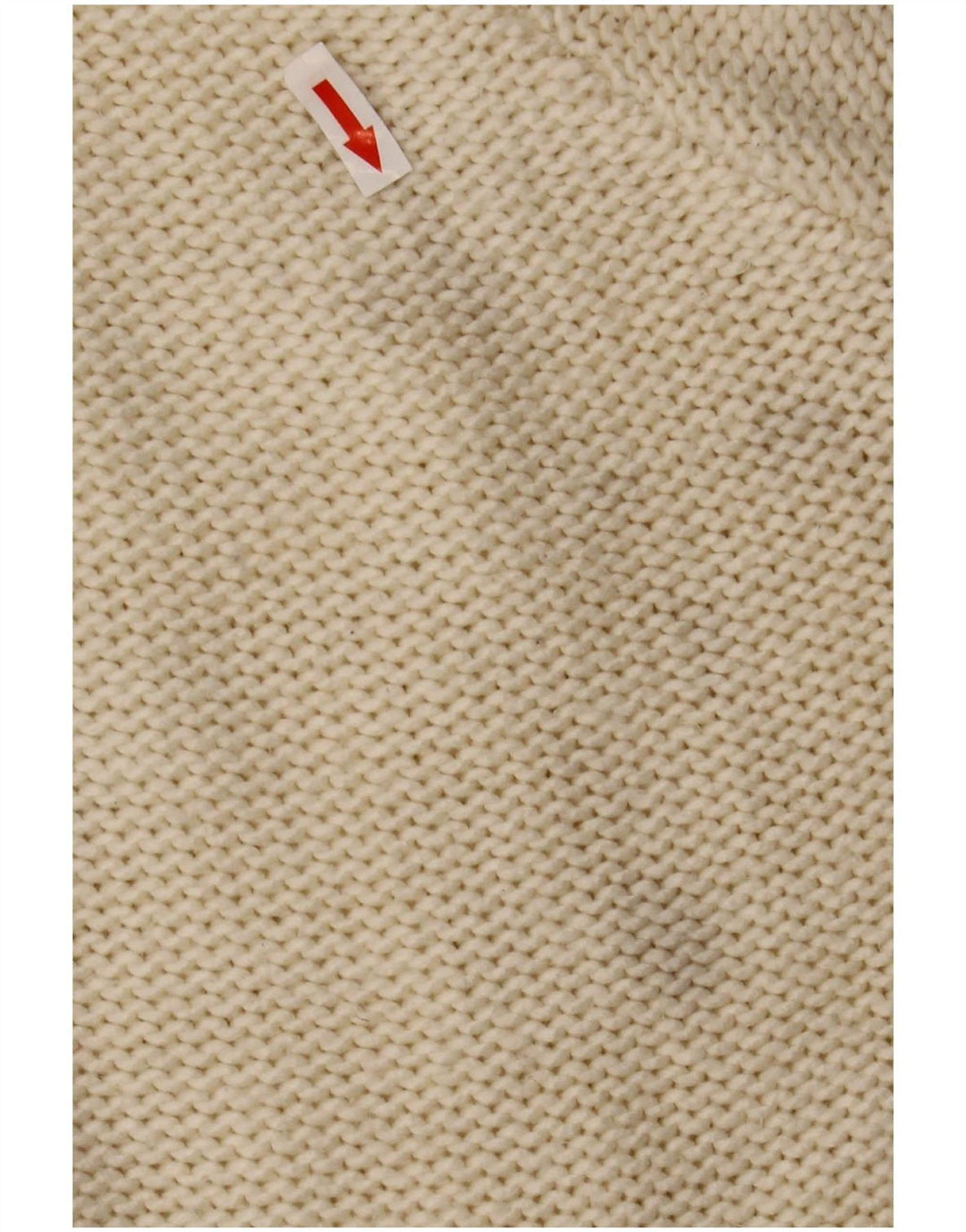 Maglione maglione a collo alto da donna Marks & Spencer UK 16 grande bianco sporco