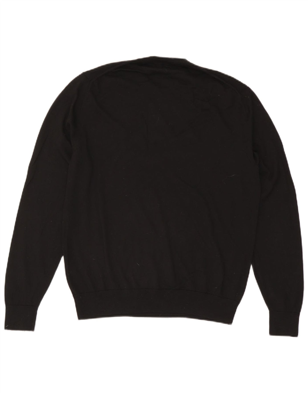 Paul Smith Uomo Maglione Girocollo Maglione Grande Lana Nera