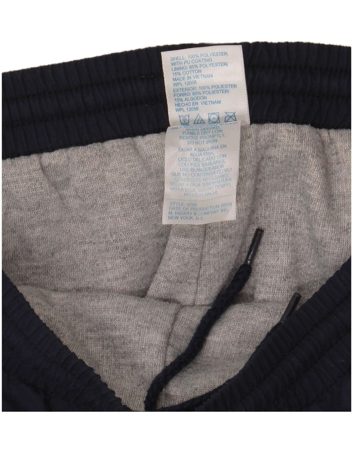 Pantaloni giacca a vento da ragazzo Russell Athletic 7-8 anni piccoli blu navy