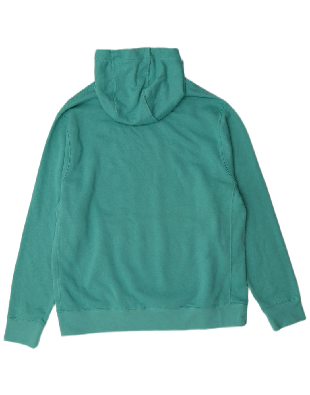 Felpa con cappuccio da uomo Nike Large in cotone verde