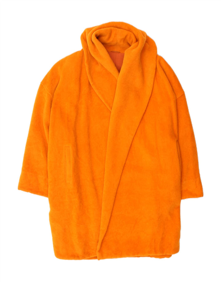 VINTAGE Womens Overcoat UK 20 2XL Orange Vintage Vintage and Second-Hand Vintage from Messina Hembry 