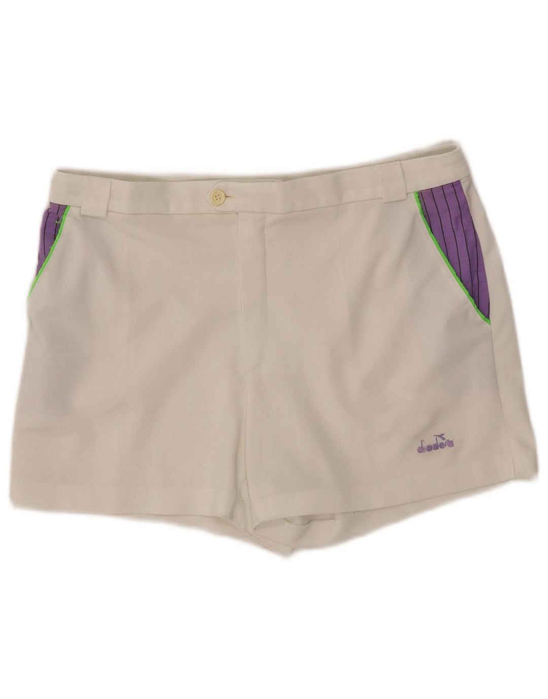 Pantaloncini chino da donna Diadora W33 Large White Colourblock