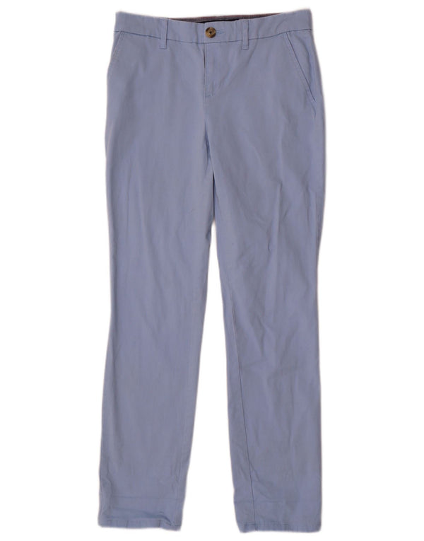 Pantaloni chino slim da donna Tommy Hilfiger US 4 Small W28 L28 cotone blu