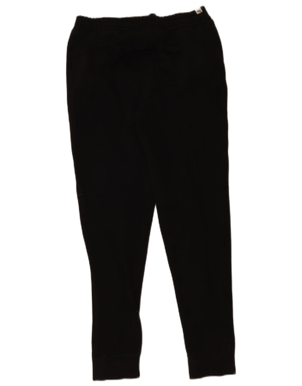 Pantaloni da tuta da donna Puma Joggers UK 10 Small Black Cotton Sports