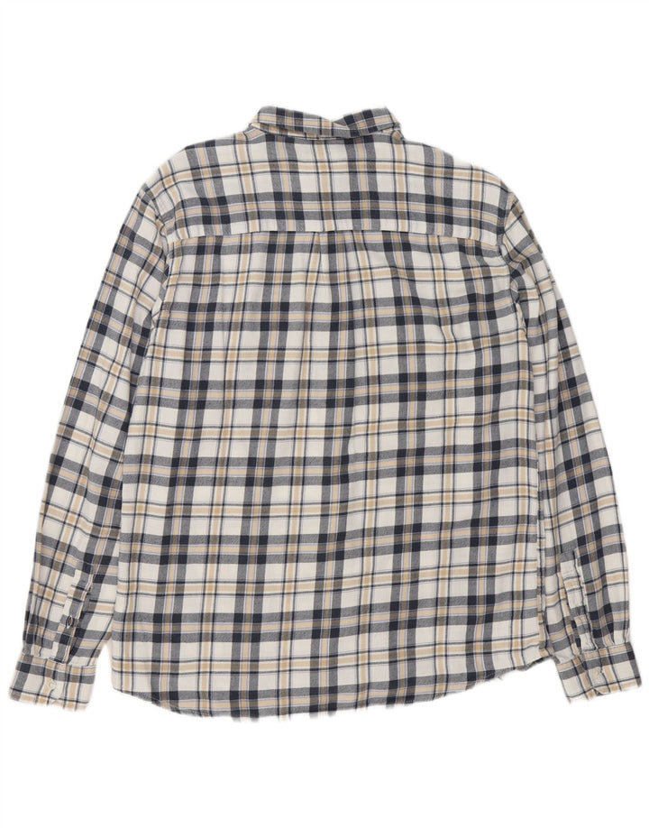 Camicia da uomo in flanella vestibilità regolare Wrangler, cotone a quadri multicolore grande
