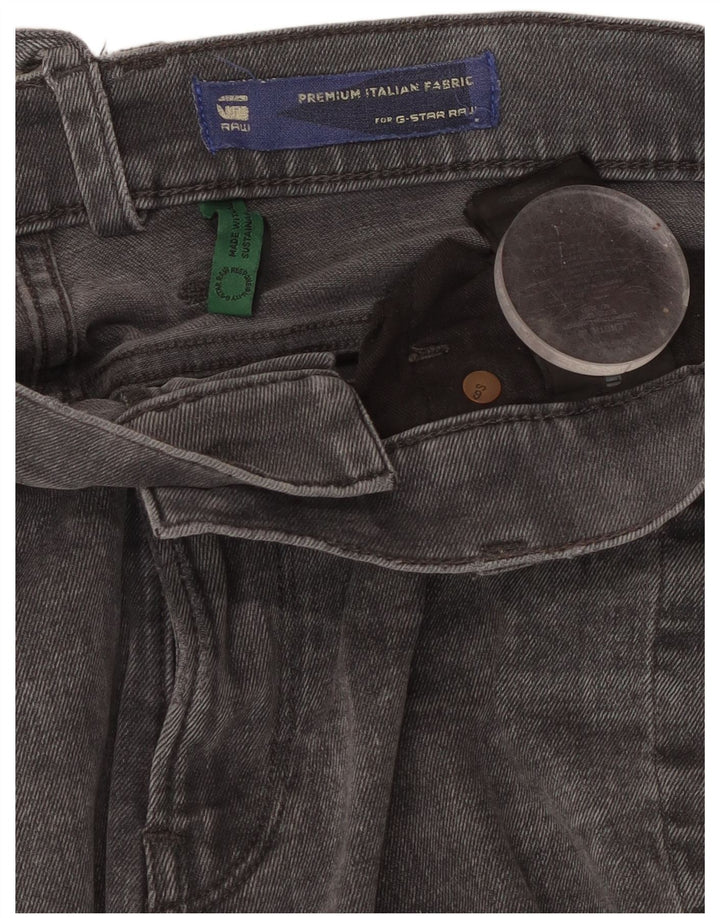 Jeans slim da uomo G-STAR W32 L30 cotone grigio