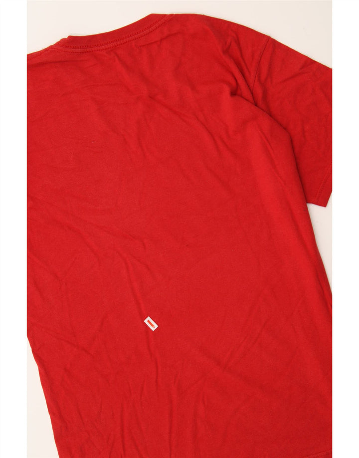 VANS Mens Graphic T-Shirt Top Medium Red Vintage Vans and Second-Hand Vans from Messina Hembry 
