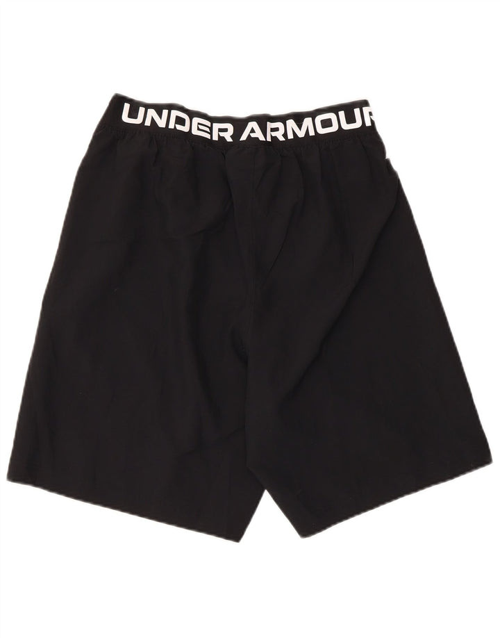 Pantaloncini sportivi da uomo Under Armour medio nero poliestere