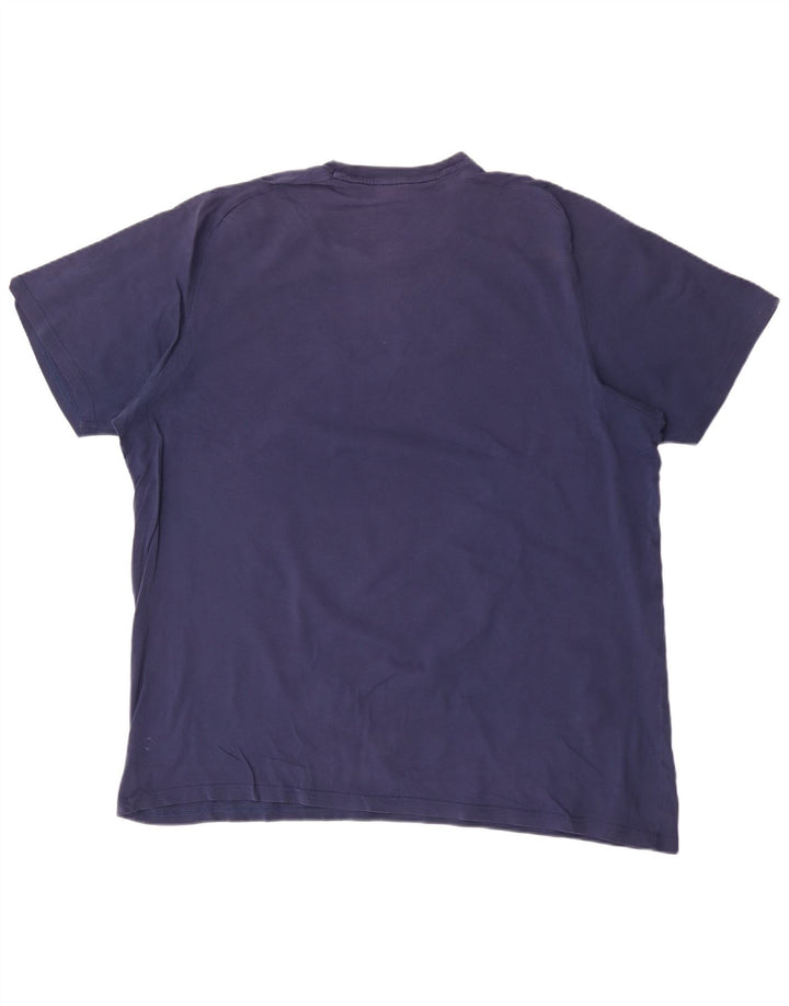 T-shirt grafica da uomo Adidas Top XL Blu navy