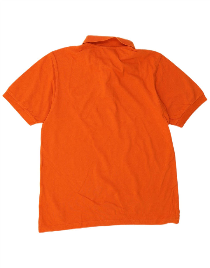 Polo da uomo Lotto Large in cotone arancione