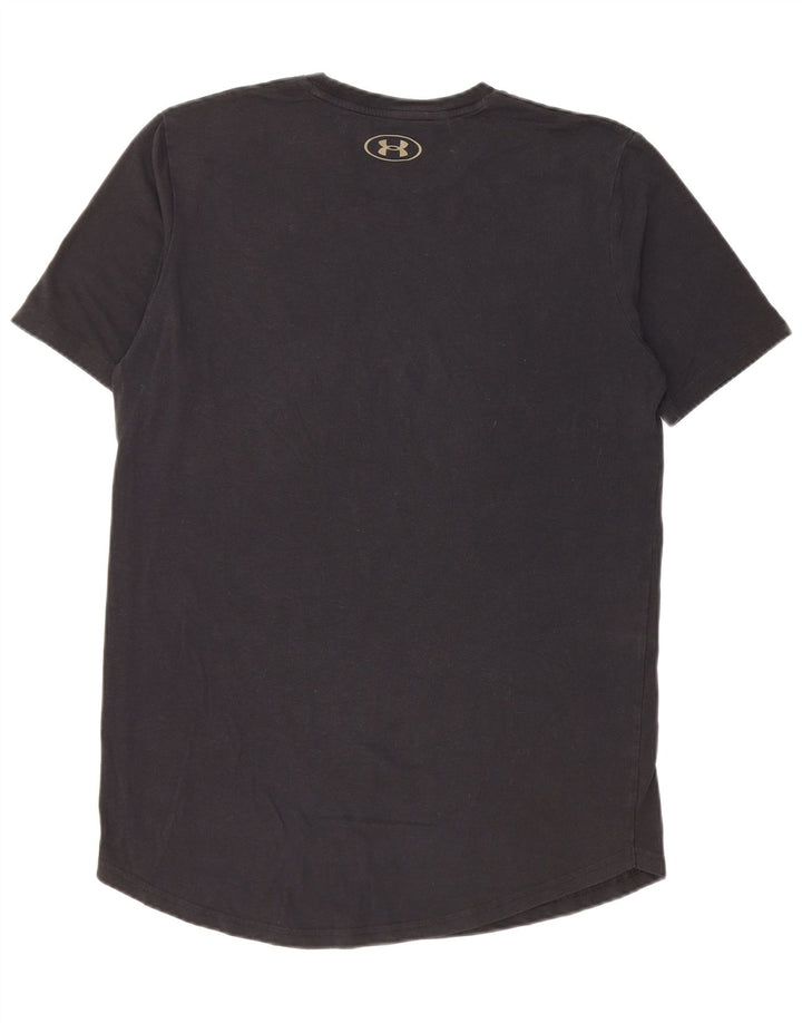 T-shirt grafica da uomo UNDER ARMOUR Top piccola nera