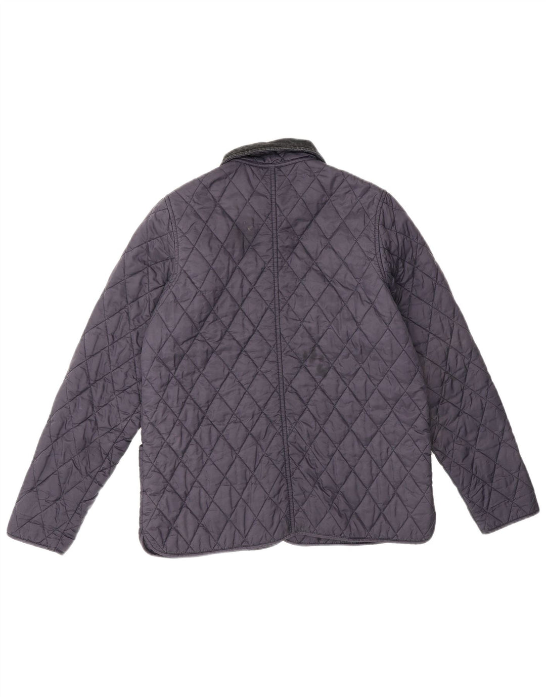 Giacca trapuntata da donna Barbour UK 12 poliestere medio blu navy