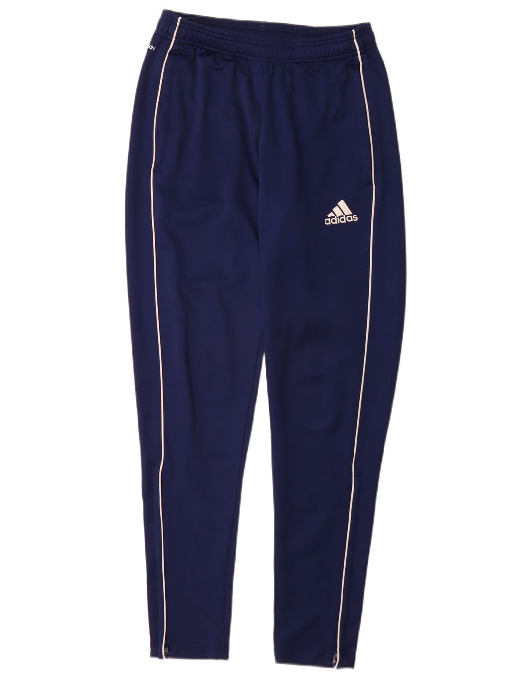 Pantaloni da tuta Adidas Aeroready da uomo piccoli in poliestere blu navy