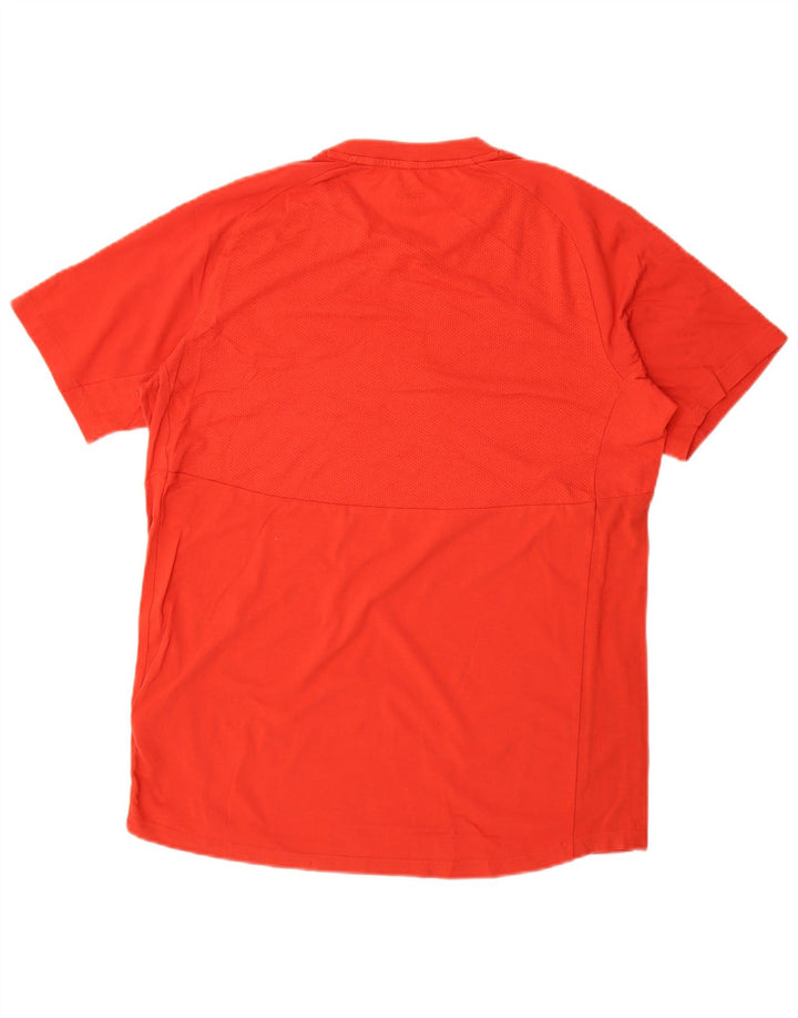 T-shirt da uomo Puma Top Large rossa in cotone