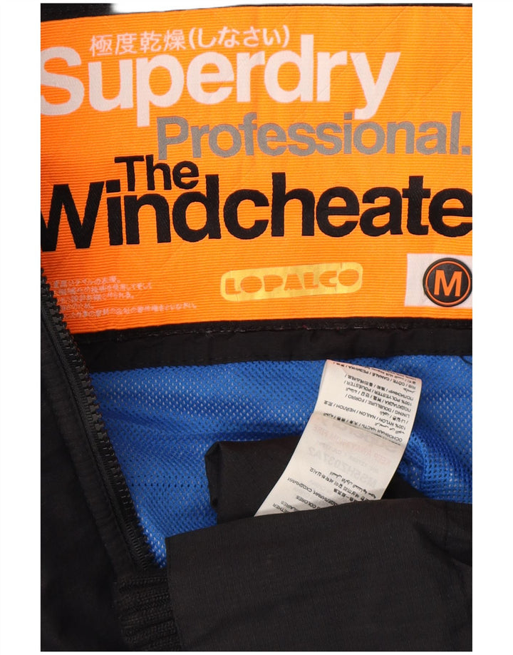 Giacca a vento da donna The Windcheater SUPERDRY UK 14 media nera