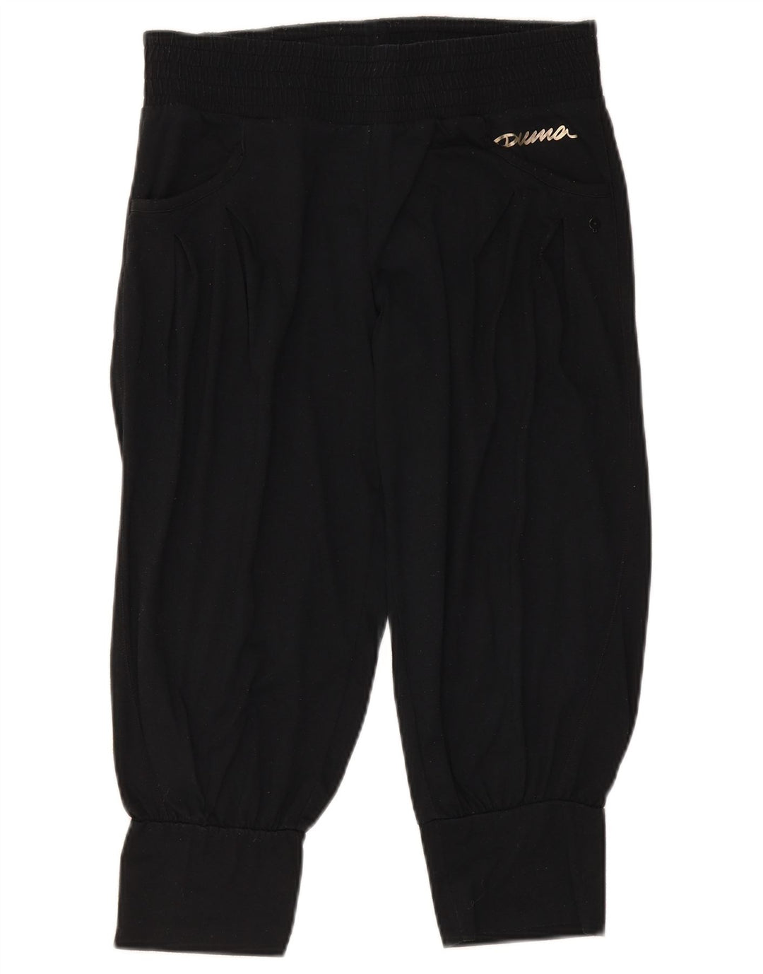 Pantaloni da tuta da donna Puma Capri Joggers UK 12 Medium Nero Poliestere