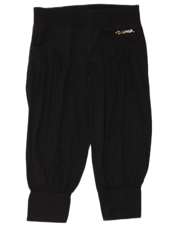 Pantaloni da tuta da donna Puma Capri Joggers UK 12 Medium Nero Poliestere