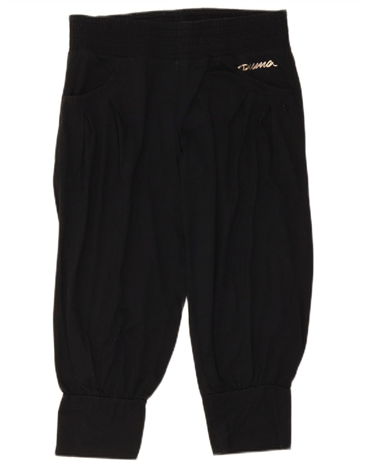 Pantaloni da tuta da donna Puma Capri Joggers UK 12 Medium Nero Poliestere